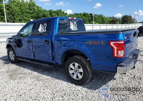 2017 Ford F150 Supercrew из США, поврежденный, VIN 1FTEW1EG9HFA11779